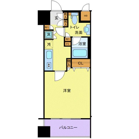 3階の間取り図