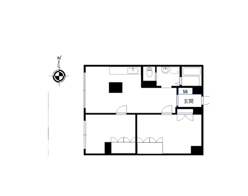 3階の間取り図