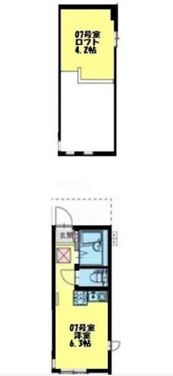 1階の間取り図
