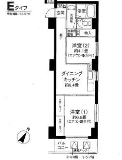 3階の間取り図