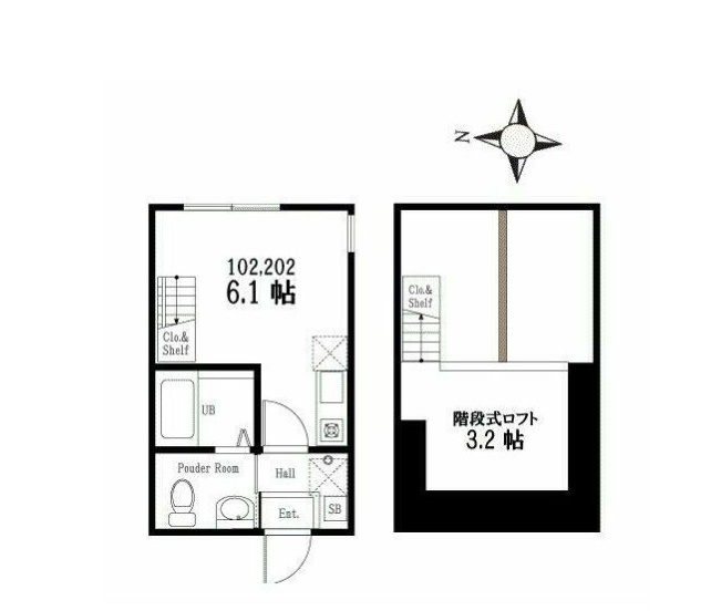ハーミットクラブハウス弘明寺B棟