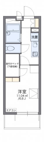 2階の間取り図
