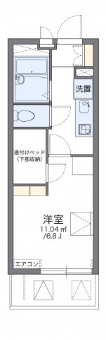 2階の間取り図