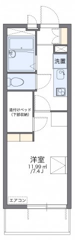 4階の間取り図