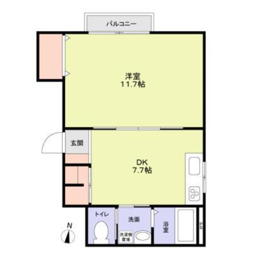 3階の間取り図
