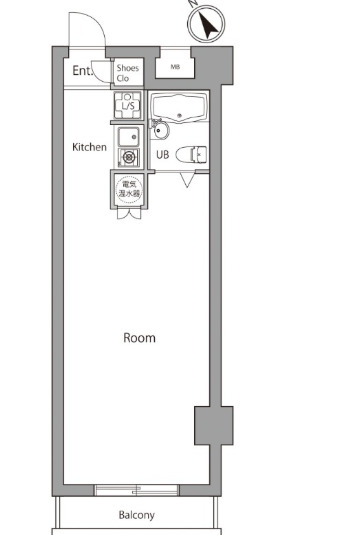 4階の間取り図