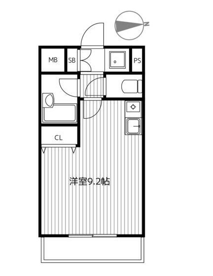1階の間取り図