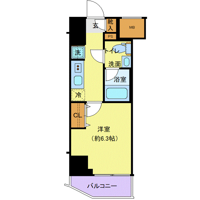 7階の間取り図