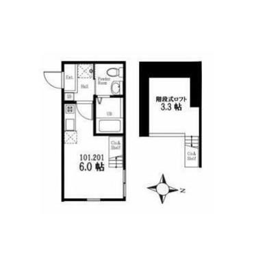 ハーミットクラブハウス弘明寺B棟