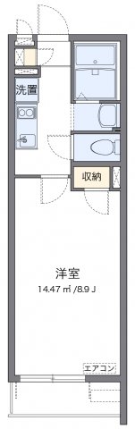 代表的な間取のため実際の間取とは異なる場合があります