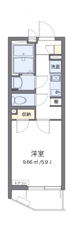 代表的な間取のため実際の間取とは異なる場合があります