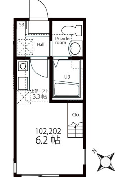 ハーミットクラブハウス菊名ⅢA棟