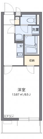 代表的な間取のため実際の間取とは異なる場合があります