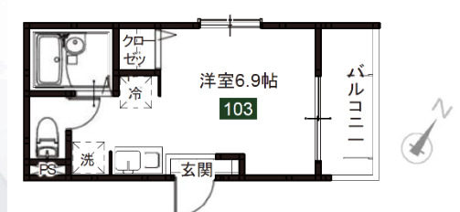 メルディア生麦４丁目Ⅱ