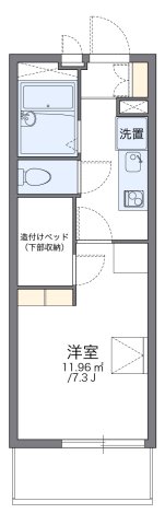 代表的な間取のため実際の間取とは異なる場合があります