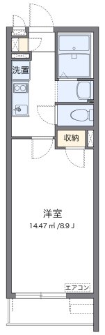 代表的な間取のため実際の間取とは異なる場合があります