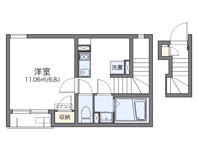 代表的な間取のため実際の間取とは異なる場合があります