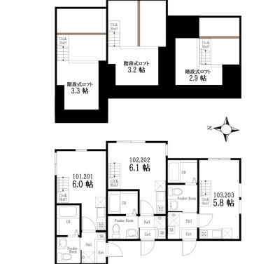 ハーミットクラブハウス弘明寺Ｂ棟
