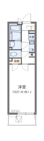 代表的な間取のため実際の間取とは異なる場合があります