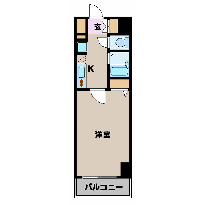 9階の間取り図