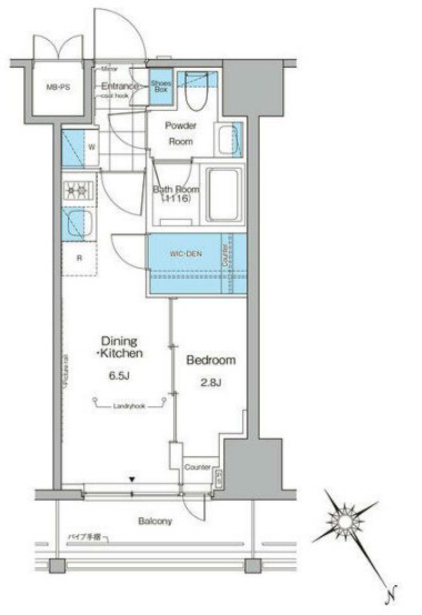 13階の間取り図