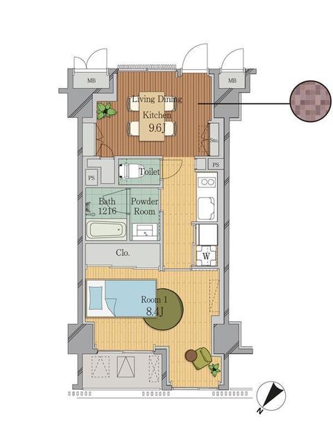 3階の間取り図