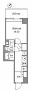 4階の間取り図