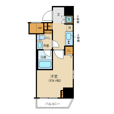 9階の間取り図