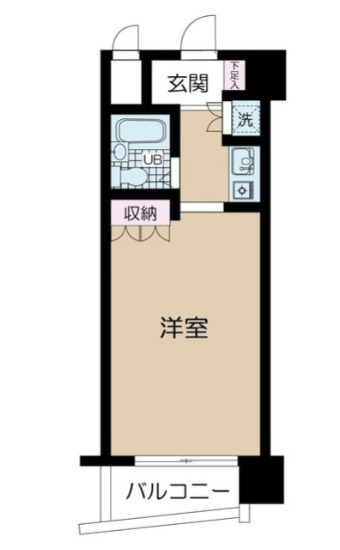 5階の間取り図