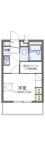 2階の間取り図