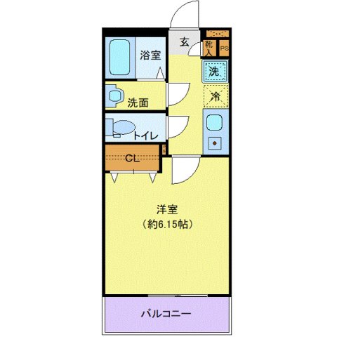 3階の間取り図