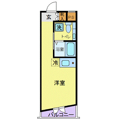5階の間取り図