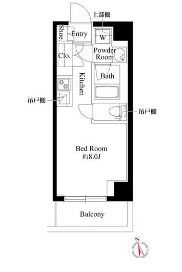 3階の間取り図