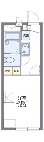 2階の間取り図