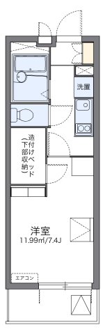 4階の間取り図