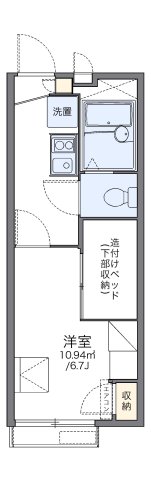 2階の間取り図