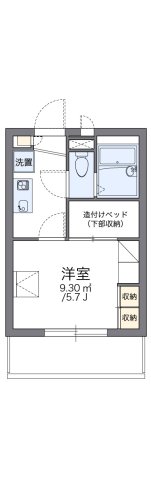 2階の間取り図