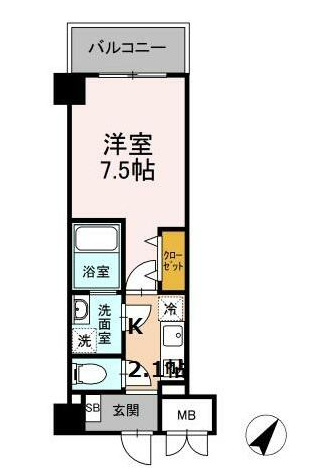 10階の間取り図