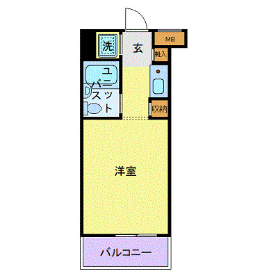 9階の間取り図