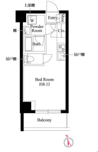 3階の間取り図