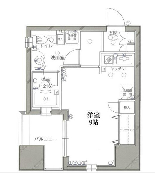 11階の間取り図