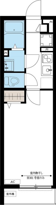 1階の間取り図