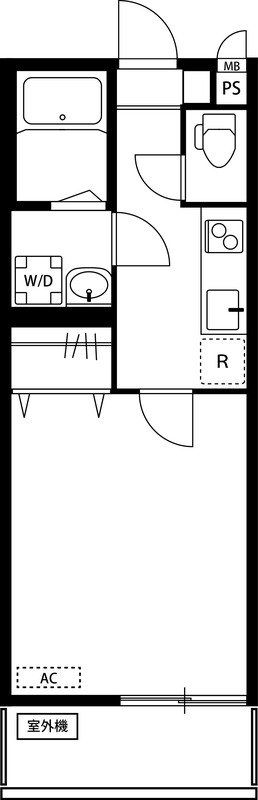 1階の間取り図