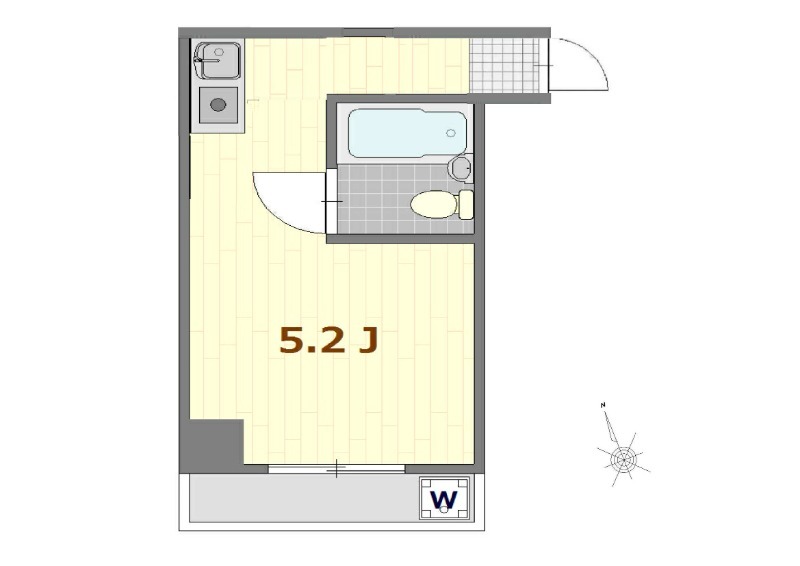 5階の間取り図