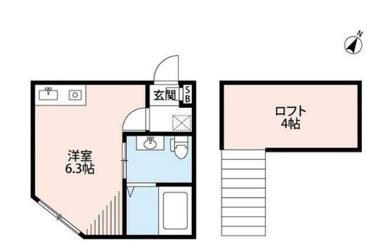 1階の間取り図