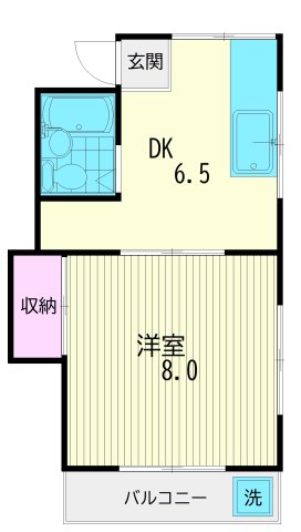 1階の間取り図