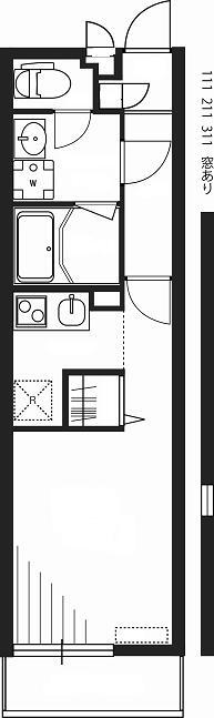 1階の間取り図
