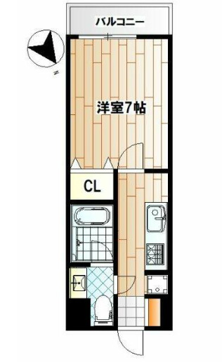 7階の間取り図