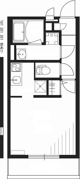 3階の間取り図