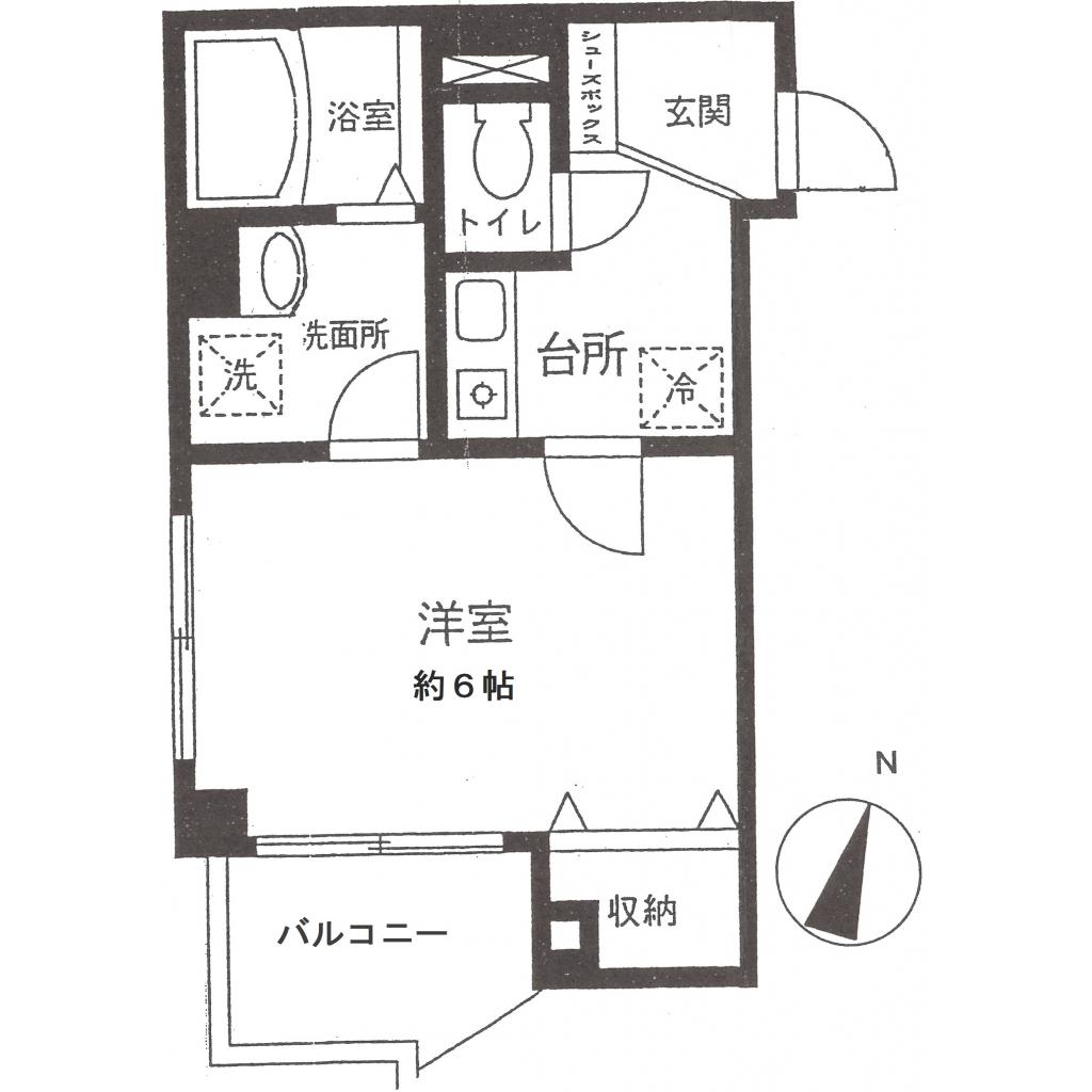 3階の間取り図
